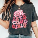 Retro Lets Go, Lets Go Girls Shirt 