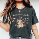 Swiftie Gift For Her, Karma is a Cat Shirt, Flower