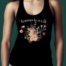 Swiftie Gift For Her, Karma is a Cat Tank Top, Flo