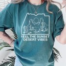 Desert Cactus, Feel The Sunset Desert Vibes Shirt