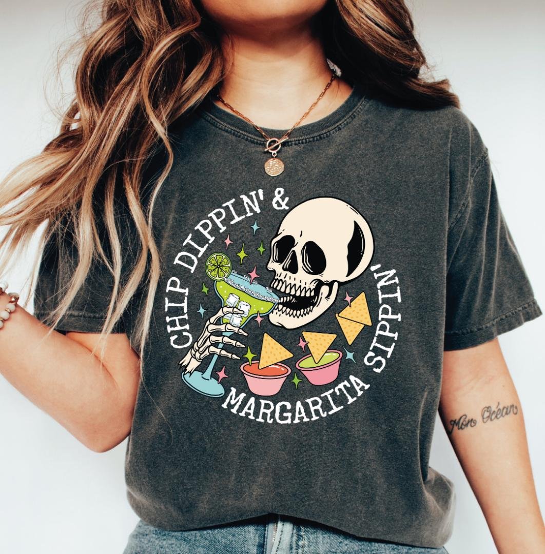 Chip Dippin and Margarita Sip, Cinco de Mayo Shirt