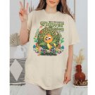 Flower and, Vintage Disney Epcot Orange Bird Shirt