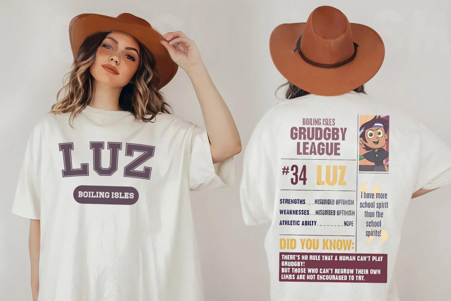 Disney Boil, The Owl House Boiling Isles Luz Shirt