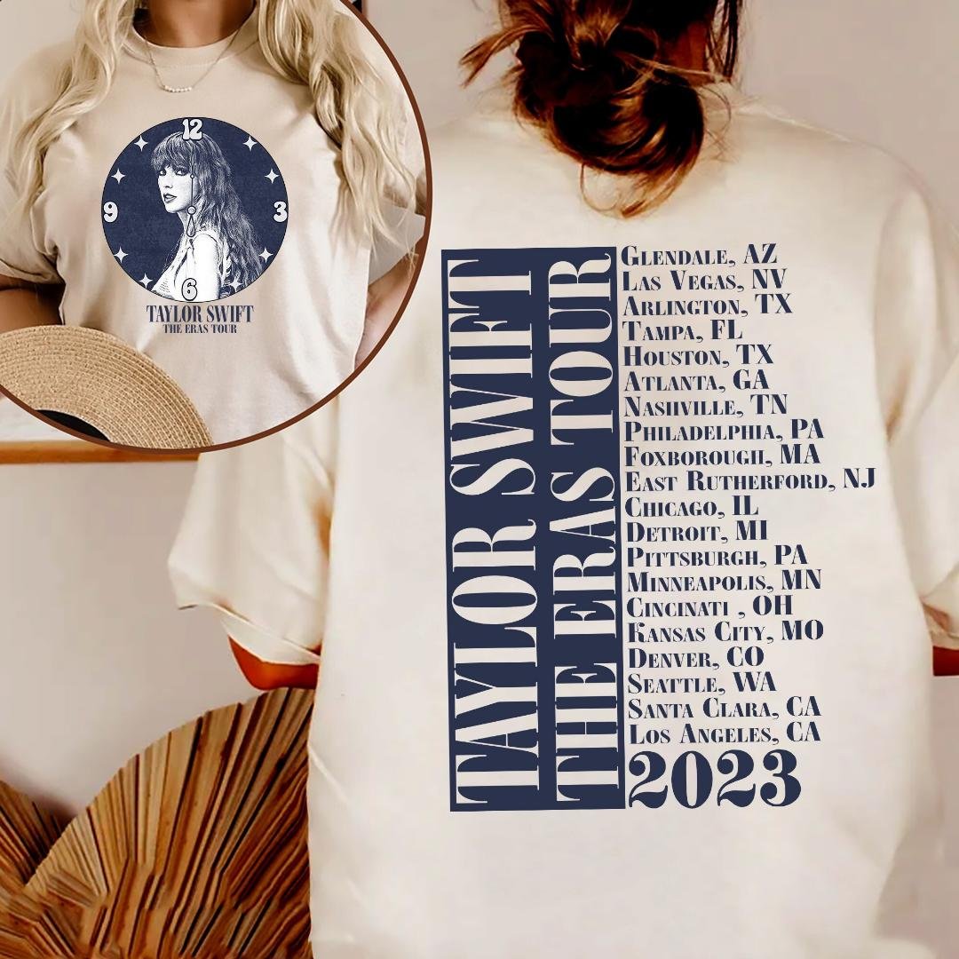 Taylor New Alb, Taylor The Eras Tour 2 sides shirt