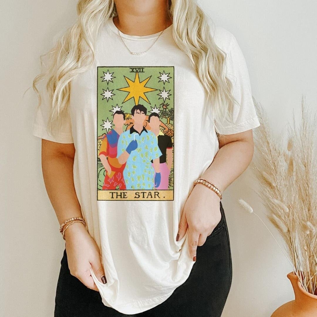 Joe Jonas mix, Retro The Star Jonas Brothers Shirt