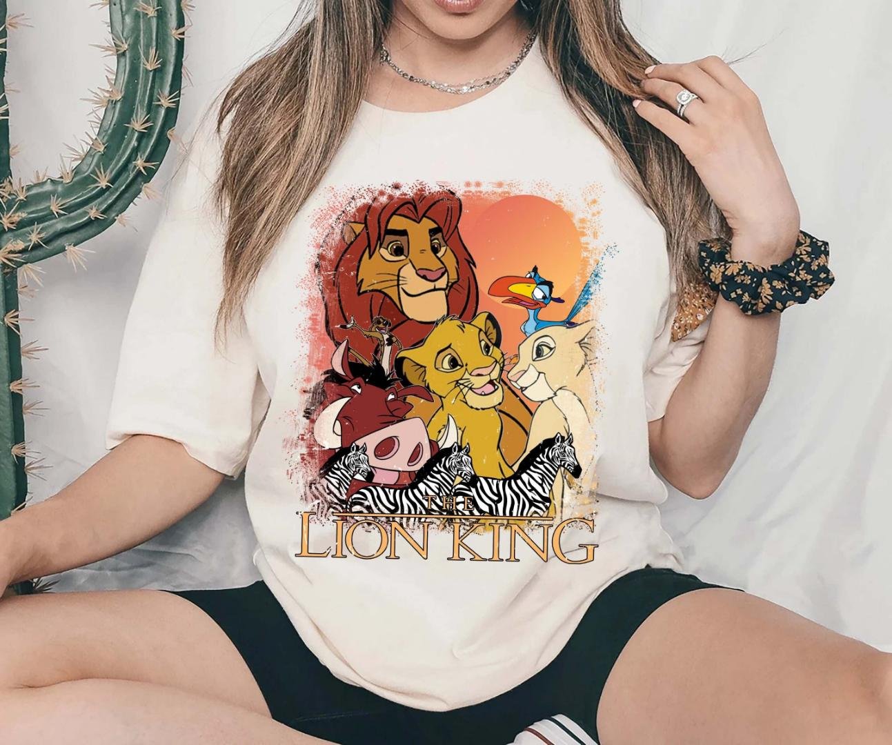 Disney Lion King, Retro The Lion King Disney Shirt