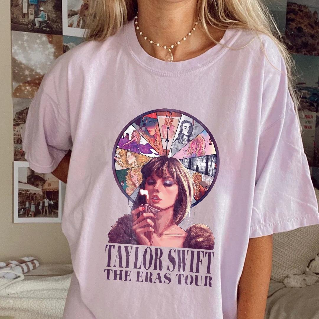 Y2k TS The Eras, Retro Taylor The Eras Tour Shirt
