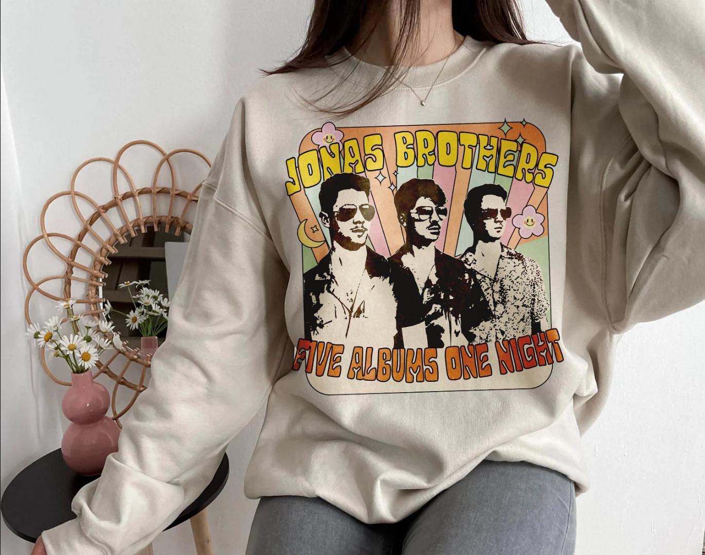 Nick Joe Kevin Jonas T, Retro Jonas Brothers Shirt