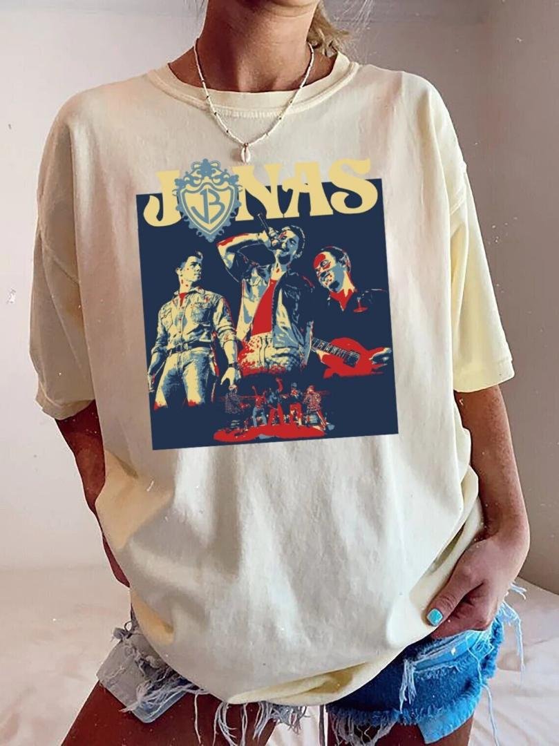 Joe Jonas Thirt, Retro Jonas Brothers Shirt, Five