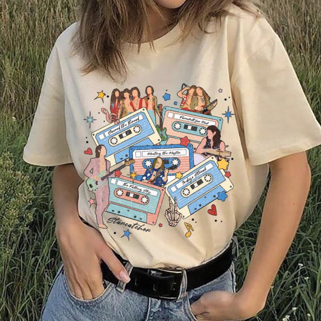 Starcatcher World To, Retro Greta Cassettes Tshirt