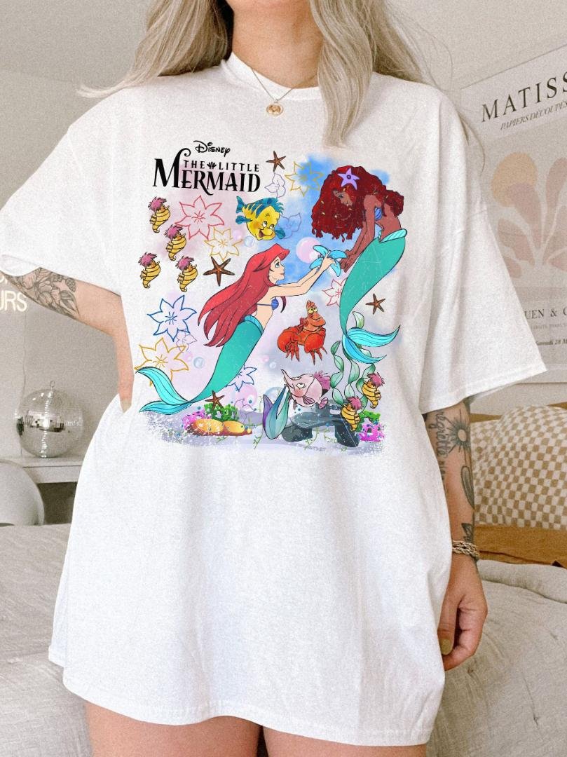 The Li, Retro Disney The Little Mermaid 2023 Shirt