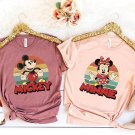Mickey Minne Coupl, Mickey and Minnie Retro Tshirt