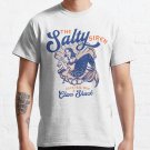 The Salty Siren Cocktail Bar & Clam Shack. Cute Retro Mermaid Travel Art T-shirt
