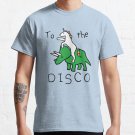 To The Disco (Unicorn Riding Triceratops) T-shirt