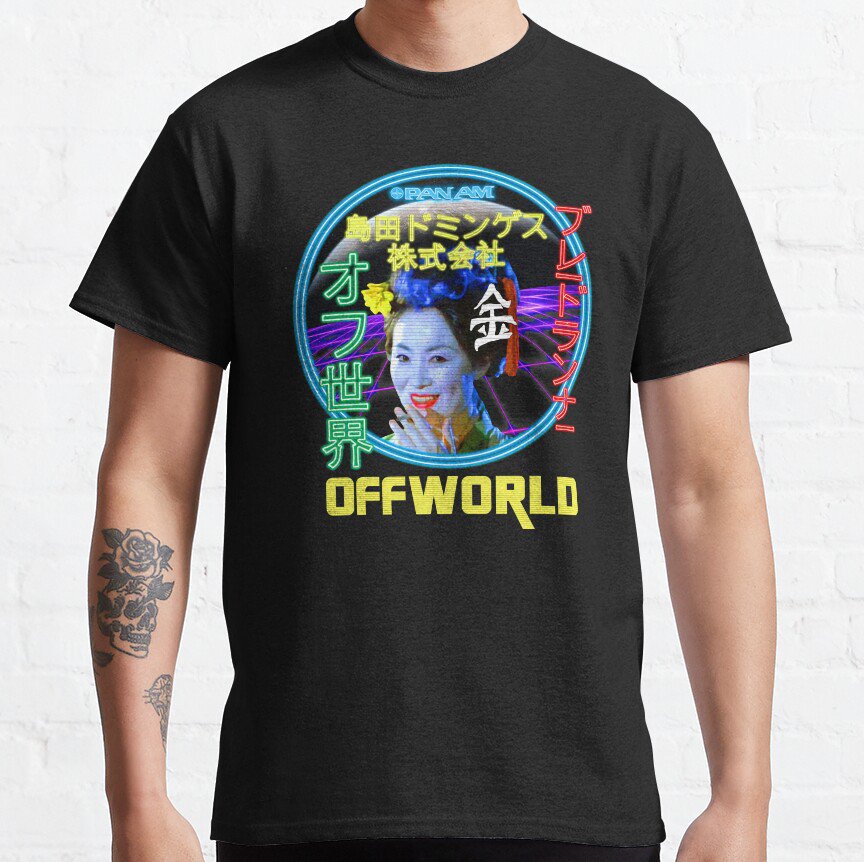 Blade Runner - Blimp Neon Spectacular T-shirt