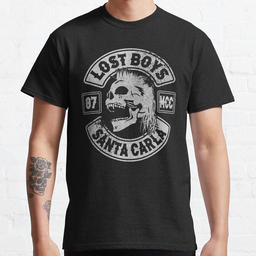 Santa Carla, Lost boys MCC Motorcycle club T-shirt