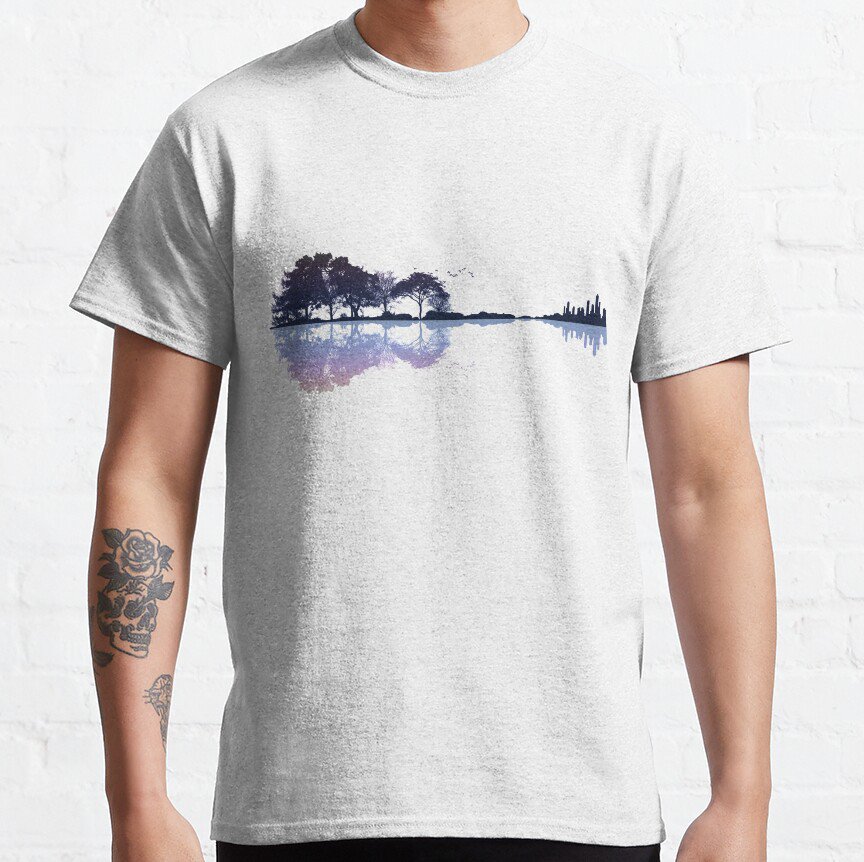 Nature Guitar T-shirt