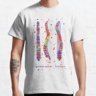 Spine, normal spine, scoliosis, abnormal lateral curvature of the spine T-shirt