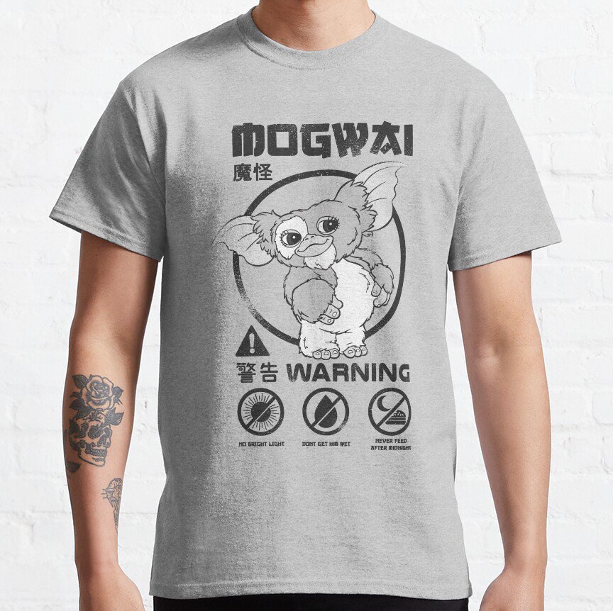 Gizmo Mogwai Rules T-shirt