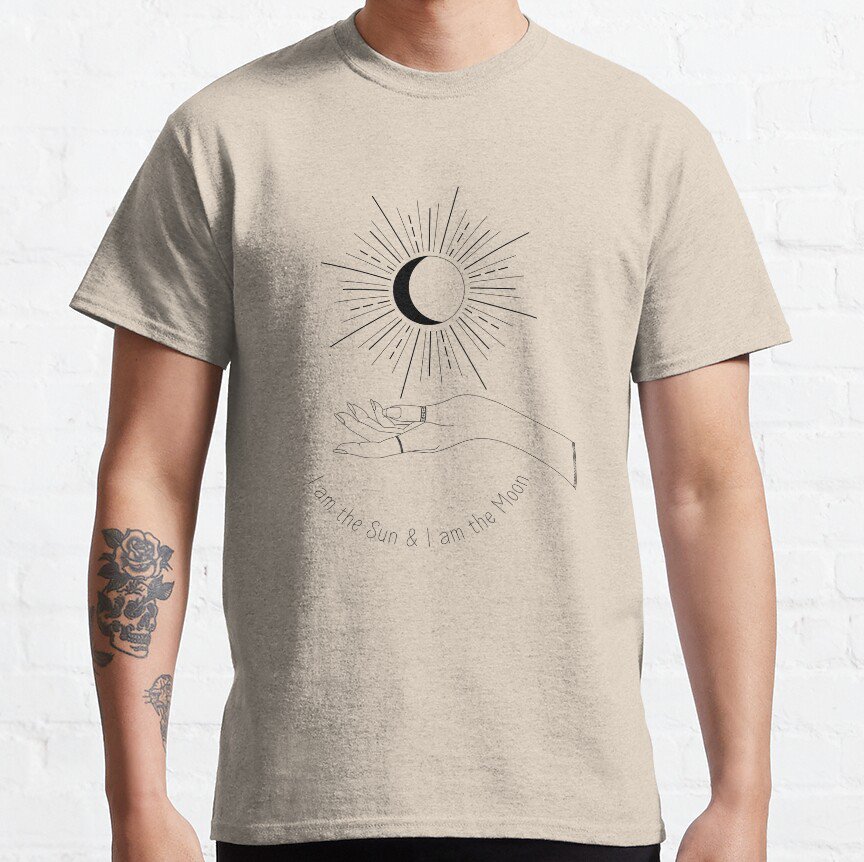 Sun and moon T-shirt