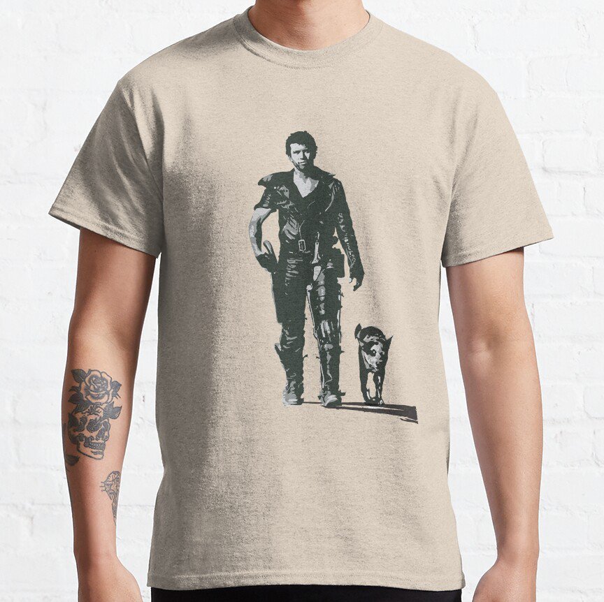 MAD MAX - The Road Warrior Custom Poster T-shirt