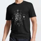 D20 Dice Minimalist Geometric Symbols T-shirt