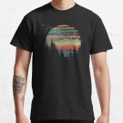 Geometric Nature Sunset Vibes T-shirt
