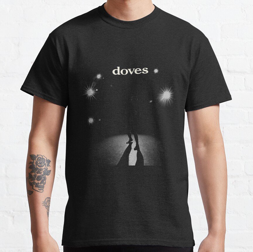 Doves  Lost Souls Inspired Album Art  Classic UK Indie Rock T-shirt