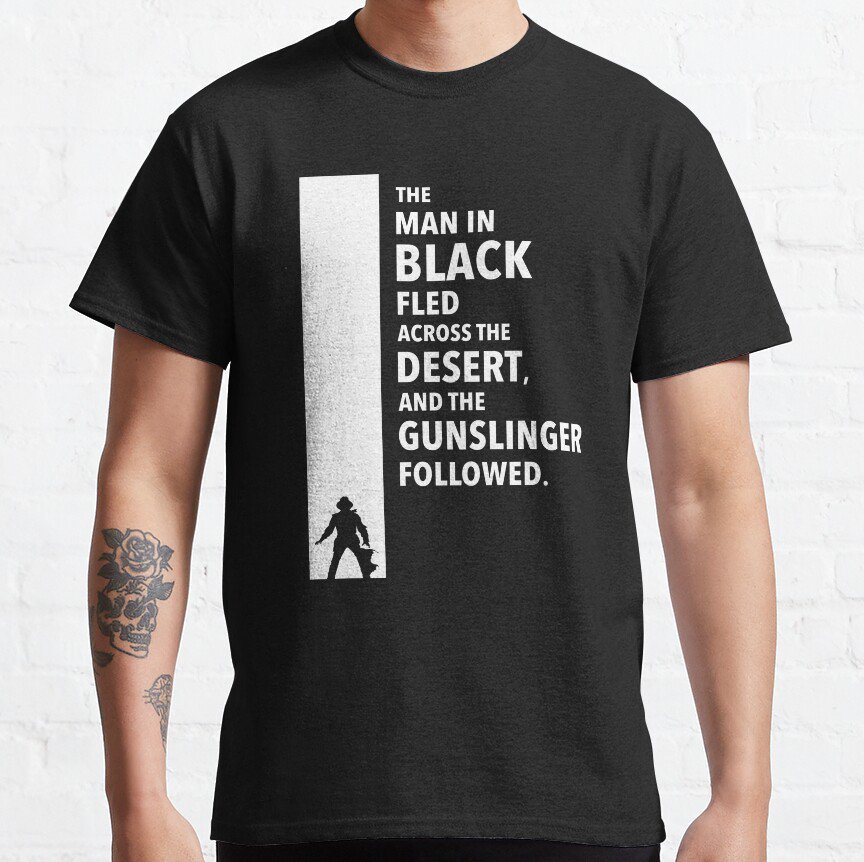 The Dark Tower - Desert white T-shirt