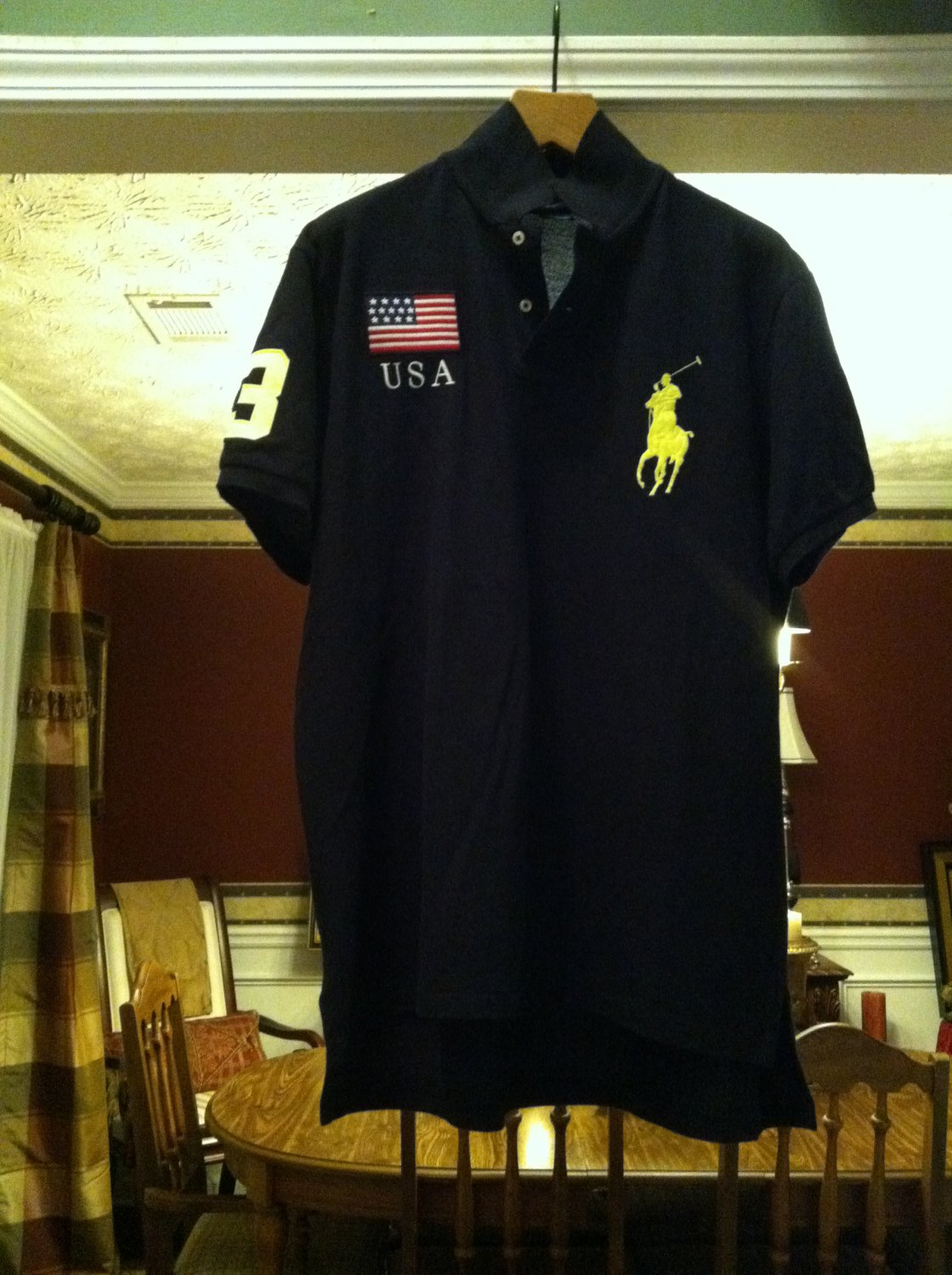 POLO RALPH LAUREN MEN'S POLO SHIRT  SIZE: XL