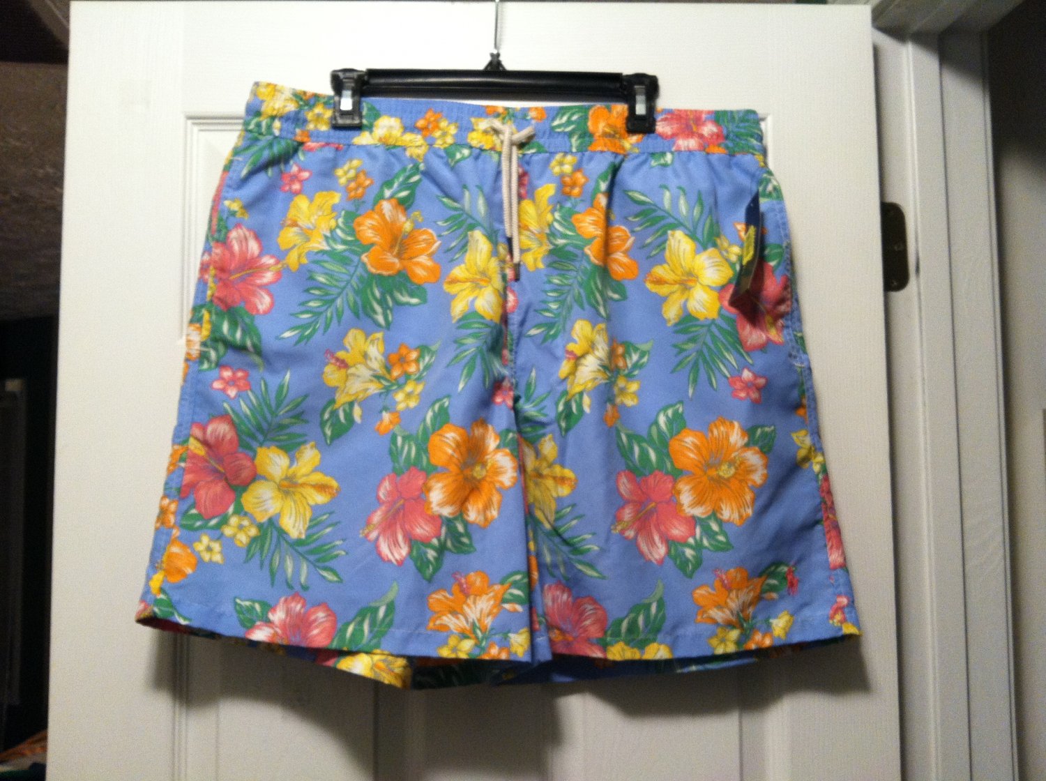 POLO RALPH LAUREN BIG & TALL MEN'S NEW SWIM SHORTS  SIZE: 1XB