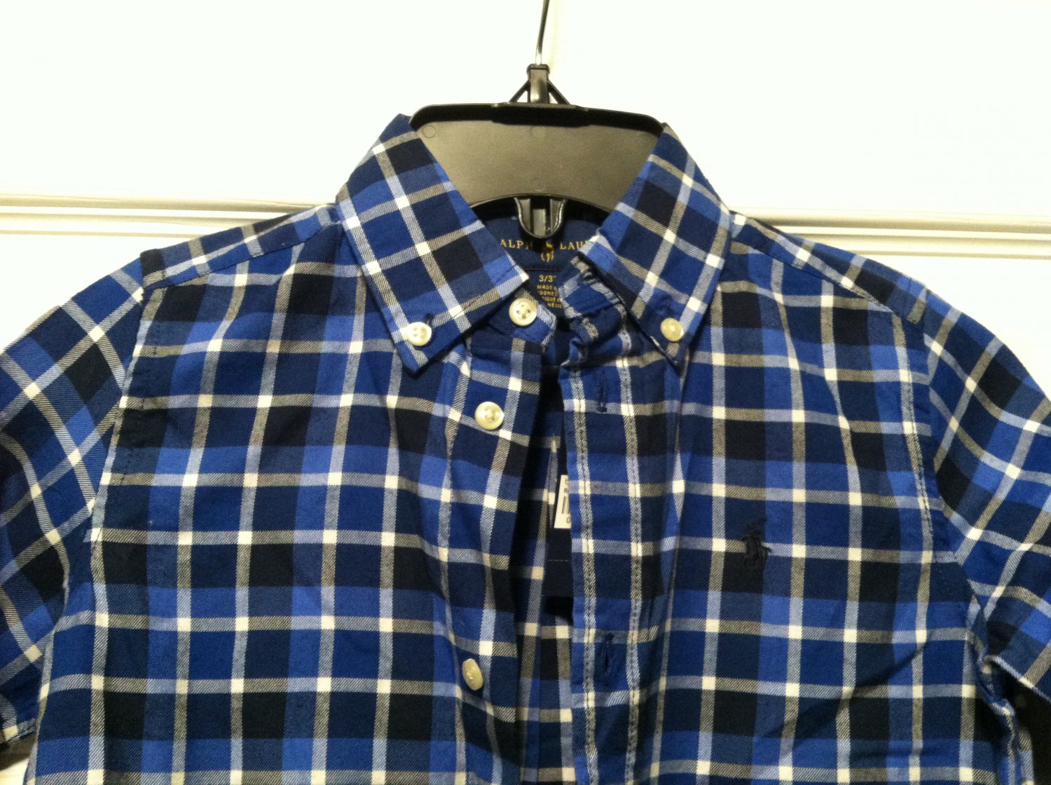 POLO RALPH LAUREN TODDLER BOYS NEW CASUAL SHIRT SIZE: 3T