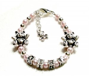 Adorable Teddy Bear Child Bracelet