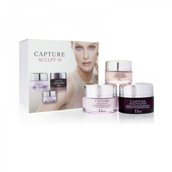 CREAMS, GELS, PEELS, Christian Dior oils Dior Capture Sculpture 10 3in1 Cream Set 50+50+15 ml
