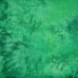 Timeless Treasures Tie-Dyed Green Cotton Quilt Fabric 5/8 Yard