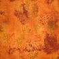 LAST PIECE! Timeless Treasures Dark Gold Brown Tie Dye Cotton Quilt Fabric 7/8 Yard Bolt End