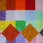 Santee Blender Jewel Tone 4" x 4" Square Fabric Charms Quilt Blocks by Santee Blender Fabrics
