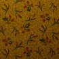 F8 Thimbleberries Quilt Club Oak Leaf Acorn & Cattails on Tan RJR Quilt Fabric Fat Eighth F8th