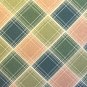 F8 Thimbleberries Daisy Days Green Pink Plaid RJR Lynette Jensen Quilt Fabric Fat Eighth F8th