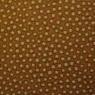 F8 Camp Thimbleberries Treats No Tricks Tan Confetti on Russet RJR Quilt Fabric Fat Eighth F8th