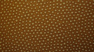 F8 Camp Thimbleberries Treats No Tricks Tan Confetti on Russet RJR Quilt Fabric Fat Eighth F8th