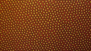 F8 Camp Thimbleberries Treats No Tricks Russet Confetti on Burnt Orange RJR Fabric Fat Eighth F8th