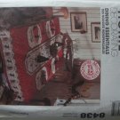 McCall Home Decorating Vintage Holiday Pattern 8438 Tablecloth Table Runner Placemats Napkin OOP