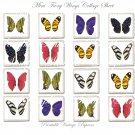 Mini Fairy Wings Collage Sheets