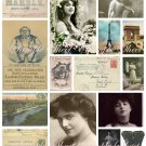 Paris Papers Digital Collage Sheet