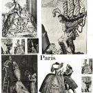 Big Hair Marie Antoinette Funny Digital Collage Sheet EC145