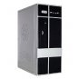 POWMAX Silver Steel ATX Mid Tower Computer Case w/ 400W Power Supply