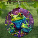 Beautiful Frogs Wind Spinner Windspinner /w FREE Shipping Made to last many years