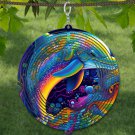 Beautiful Frolicking Dolphin Wind Spinner Windspinner /w FREE Shipping Made to last many years