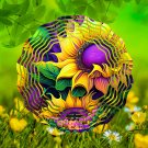 Beautiful Sunflowers Wind Spinner Windspinner /w FREE Shipping Made to last many years